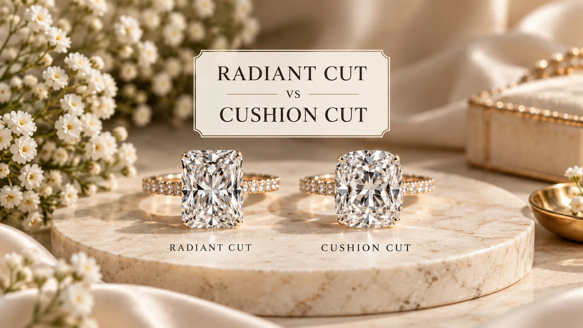Radiant Cut vs Cushion Cut