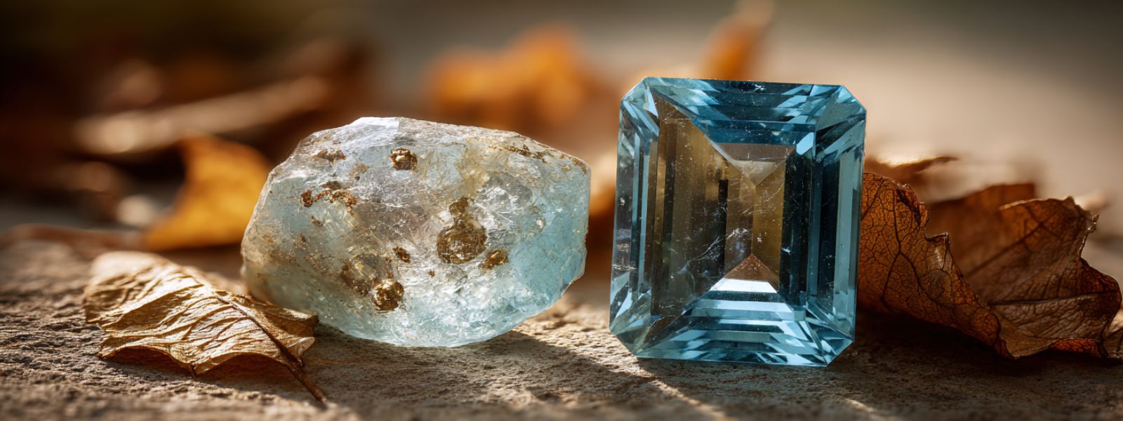 Aquamarine vs Blue Topaz