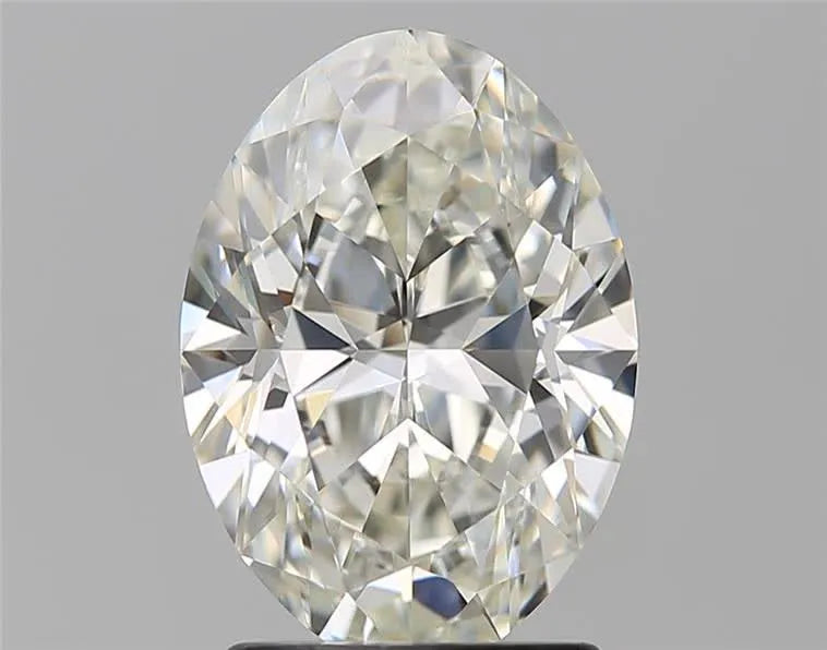 2.11ct Oval Natural Diamond (Colour I, Clarity IF, Cut EX, GIA)