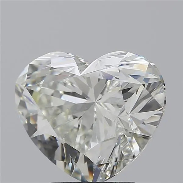 3.01ct Heart Natural Diamond (Colour J, Clarity VS2, GIA)