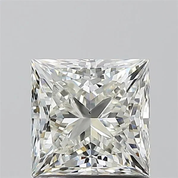 1.21ct Princess Natural Diamond (Colour J, Clarity VS2, GIA Certified)