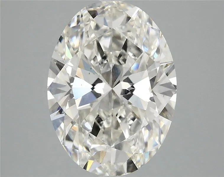 4.00ct Oval Lab Grown Diamond (Colour G, Clarity VS1, IGI Certified)