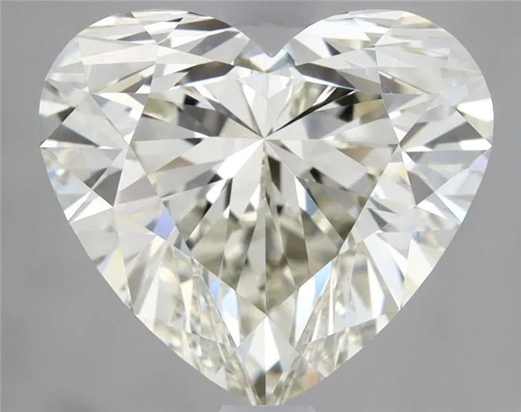 2.15ct Heart Natural Diamond (Colour J, Clarity VVS2, Cut VG, IGI Certified)