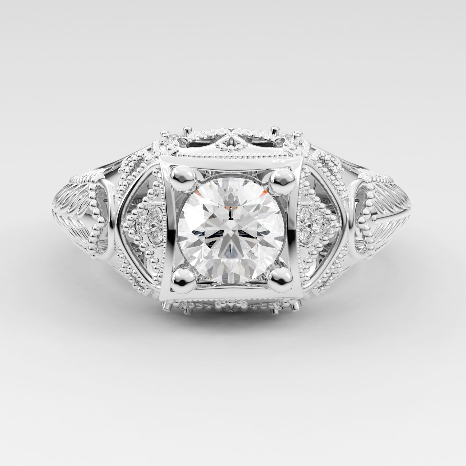 #metal_14K Gold (White)