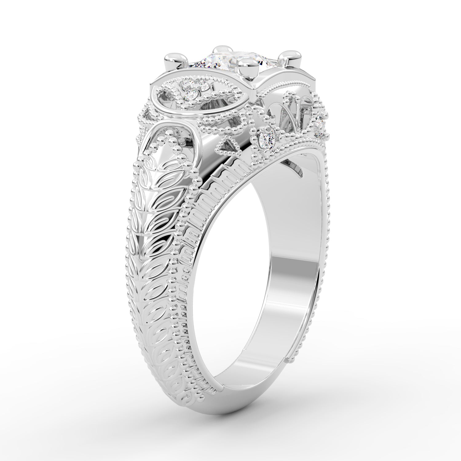 #metal_18K Gold (White)