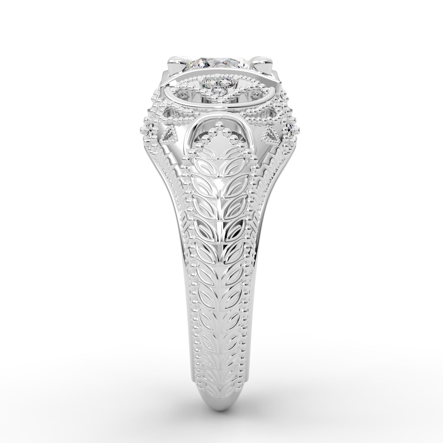 #metal_14K Gold (White)