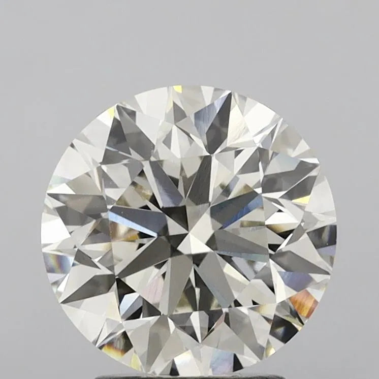 3.71ct Round Lab Grown Diamond (Colour I, Clarity VVS2, Cut EX, IGI Certified)