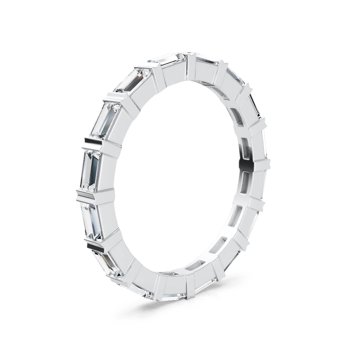 Lab / 14K Gold (White)