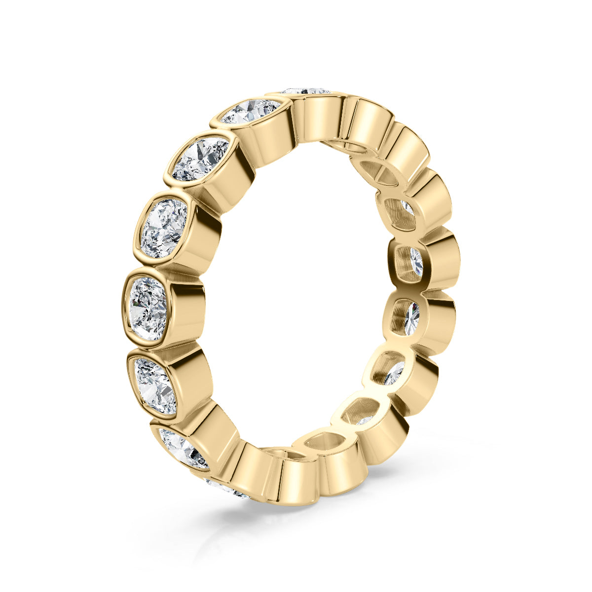 Natural / 18K Gold (Yellow)