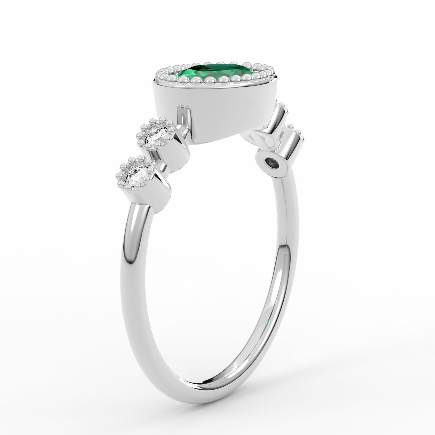 #metal_14K Gold (White)