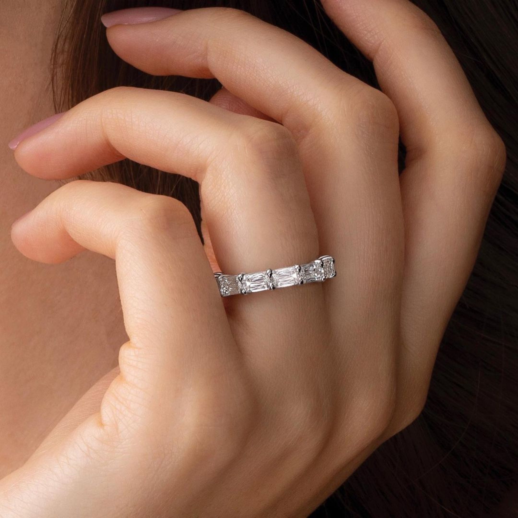 Baguette Eternity Band