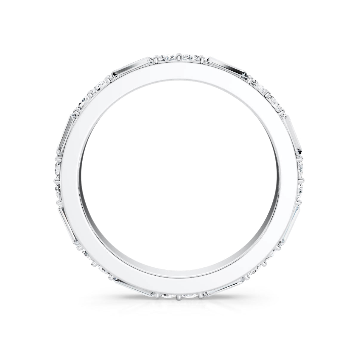 Lab / 14K Gold (White)