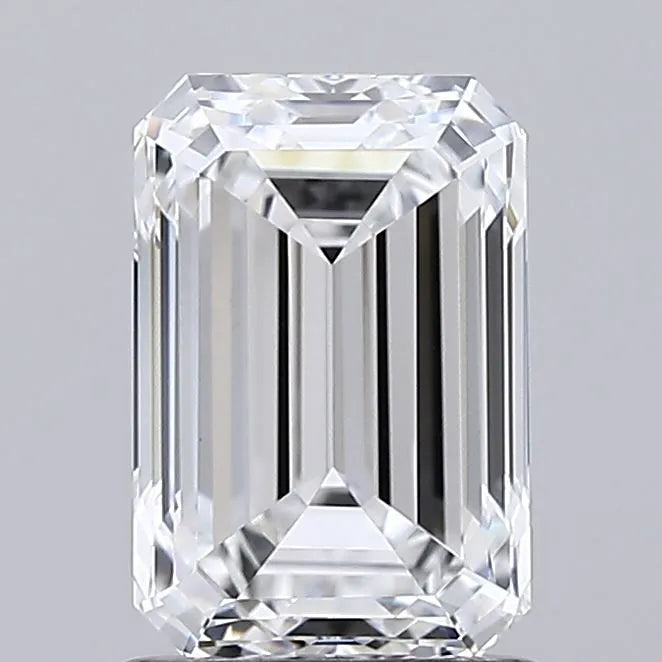 1.50ct Emerald Lab Grown Diamond (Colour E, Clarity IF, IGI Certified)