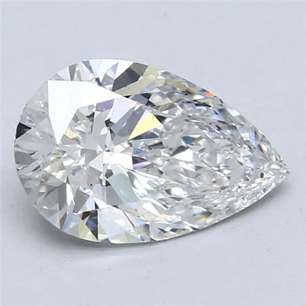 2.00ct Pear Lab Grown Diamond (Colour D, Clarity VS2, IGI Certified)