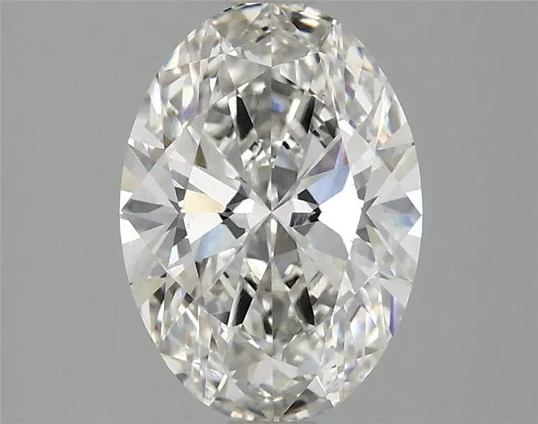 2.01ct Oval Lab Grown Diamond (Colour G, Clarity VS1, IGI Certified)