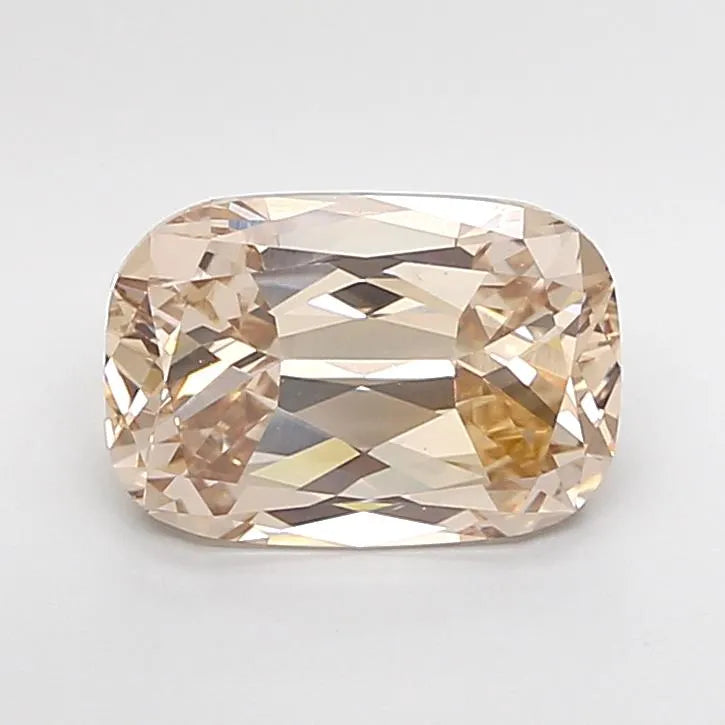 2.98ct Cushion modified Lab Grown Diamond (Colour Very Light Brown, Clarity VS2, IGI Certified)