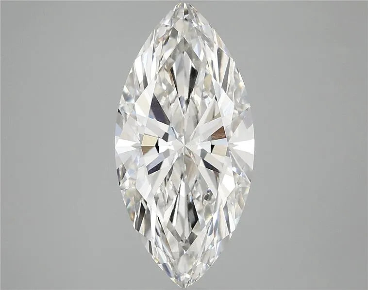 3.02ct Marquise Lab Grown Diamond (Colour G, Clarity VVS2, IGI Certified)
