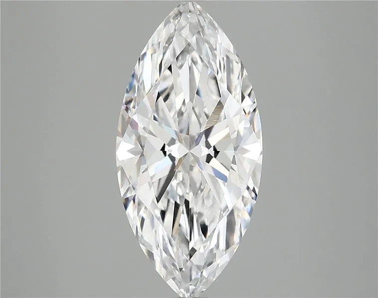 3.03ct Marquise Lab Grown Diamond (Colour D, Clarity VVS2, IGI Certified)