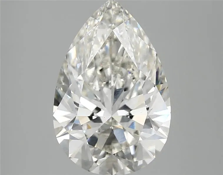 3.10ct Pear Lab Grown Diamond (Colour G, Clarity VS1, IGI Certified)
