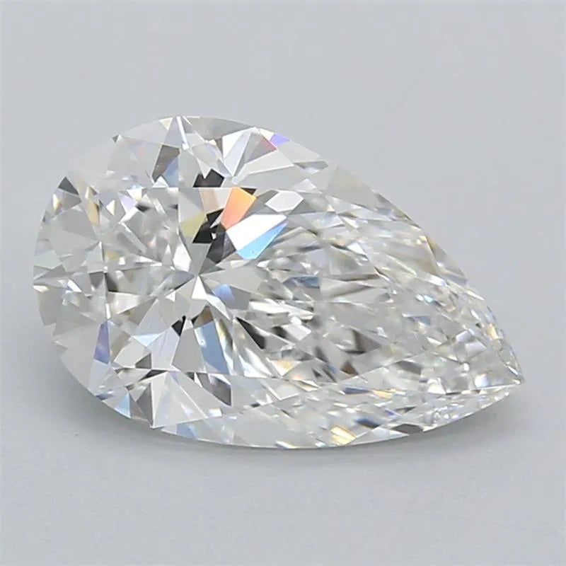 3.54ct Pear Lab Grown Diamond (Colour E, Clarity VS1, IGI Certified)