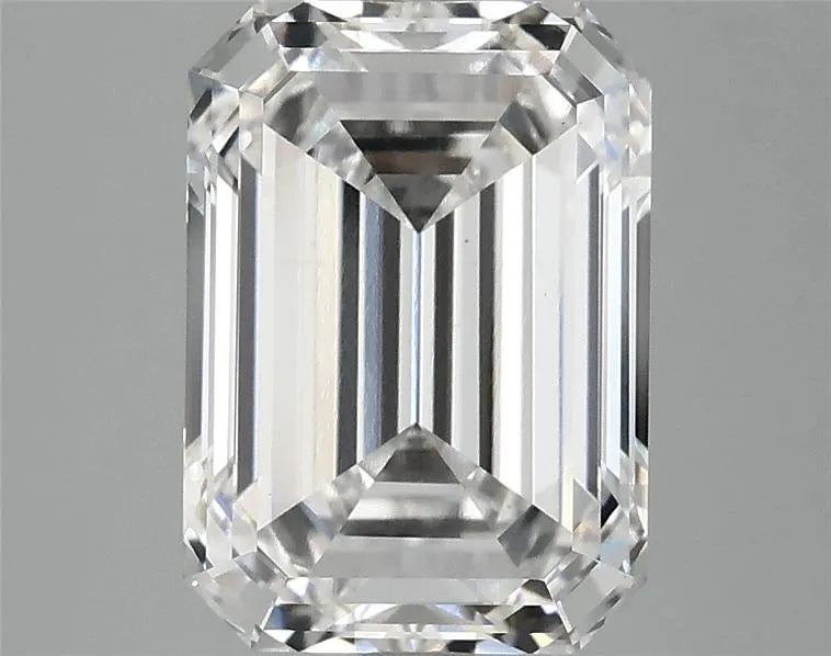 3.68ct Emerald Lab Grown Diamond (Colour F, Clarity VVS2, IGI Certified)