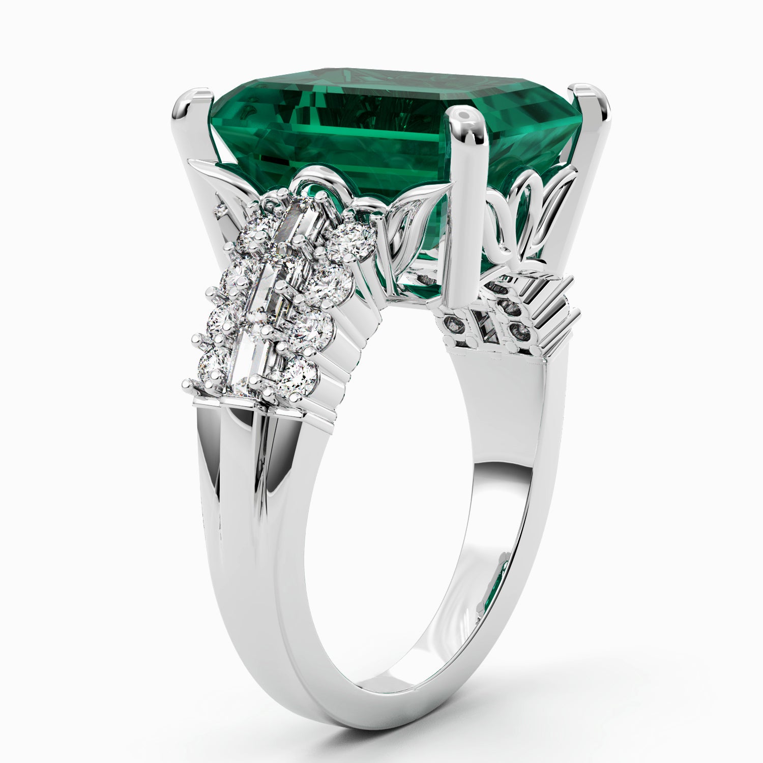 #metal_18K Gold (White)